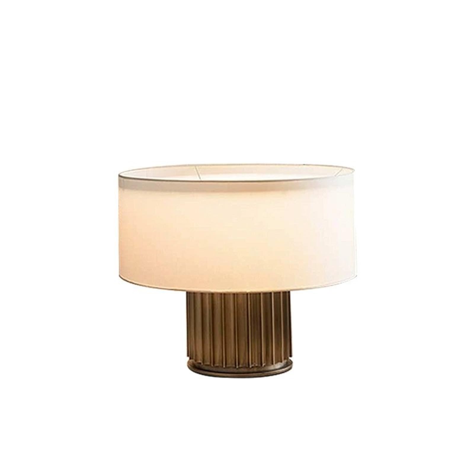 Zeng25liangOu-12 Bedside Lamps Simple Living Room Table Lamp Hotel Bedroom Bedside Fabric