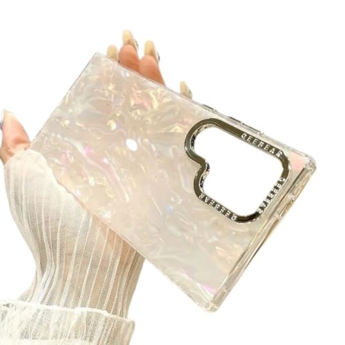 �V�F���p�^�[���P�[�X Samsung S22 S23 Plus S24 �����^�w��h�~�J�o�[ Galaxy S23 ���n�[�h�P�[�X�A�z���C�g�ASamsung S24 Plus �p