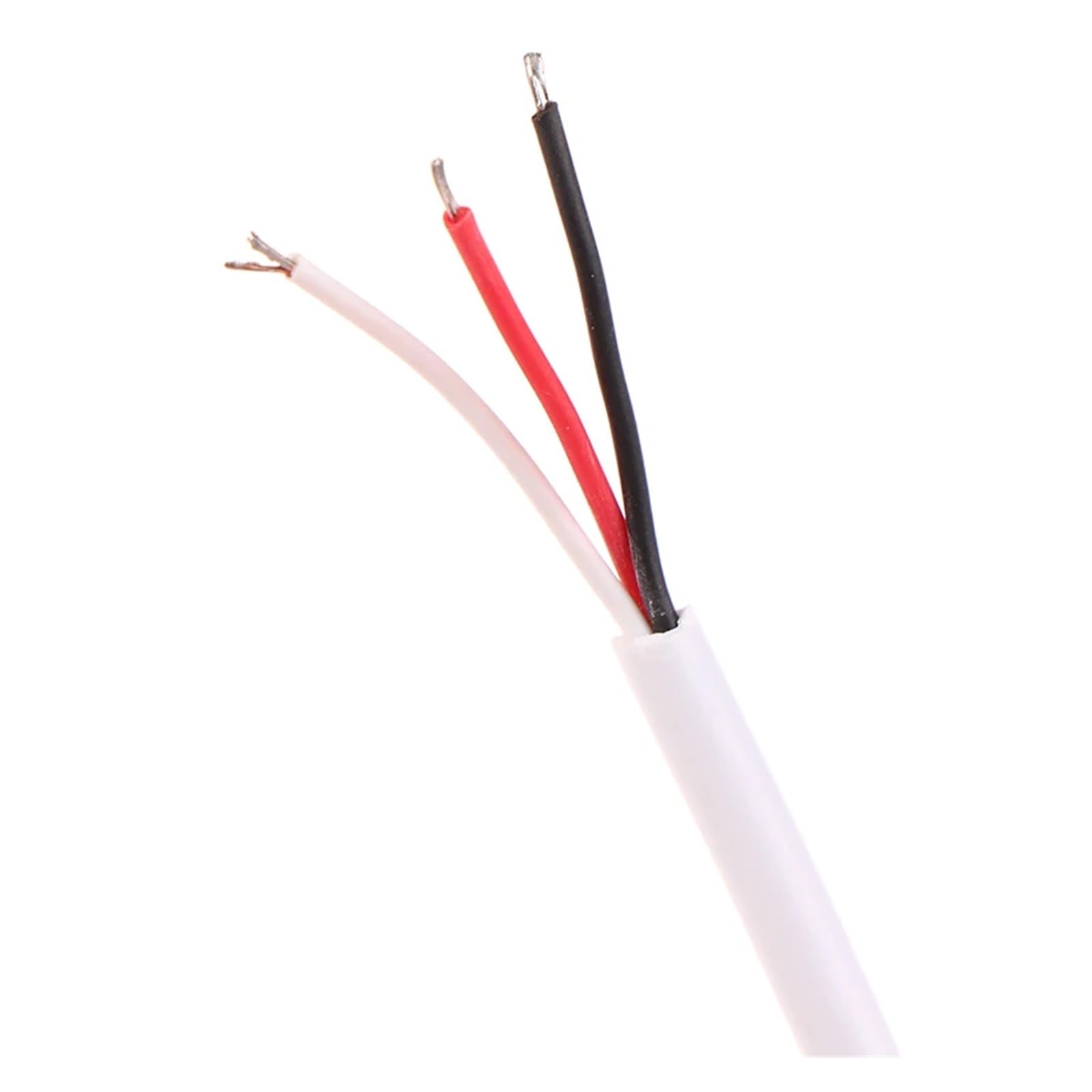 Cable de extensión de atenuador LED de 5V CC de 3 pines, Cable de alimentación con puerto U, línea de atenuación, adaptador de interruptor de Control de Color de bombilla LED(Black)