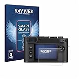 savvies 3 Pièces Protection Écran Verre pour Leica M EV1 9H Film Protecteur, Film en Verre, Transparent, Anti Rayures, Verre Trempé