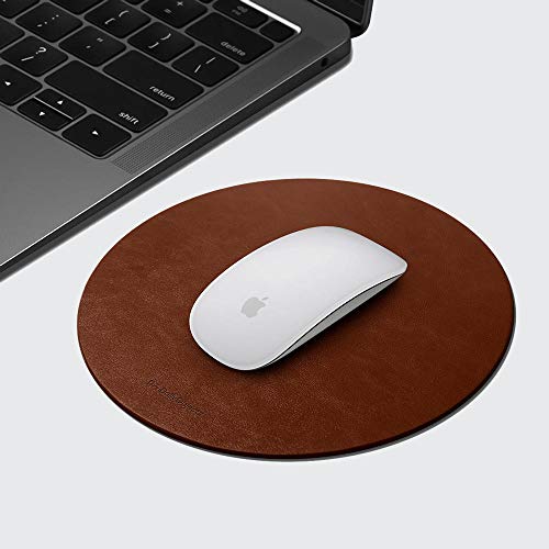 Image of DailyObjects Turf Desk Mat Trio Bundle | Turf Vegan Tray | Orb Mouse Pad - Limited Edition | Work from Home /Office /Gaming | Premium Vegan Leather | Anti-Skid | Anti-Slip | Reversible | 85 * 45 cm |Tan