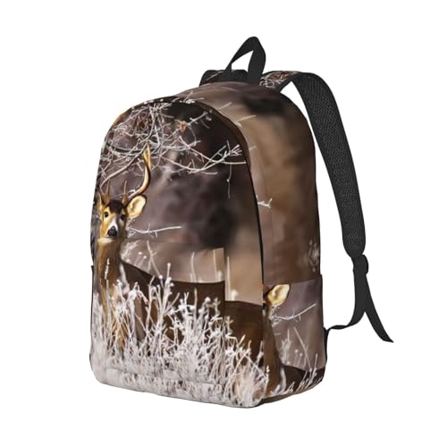 Sac à dos d'infirmière EdWal pour ordinateur portable avec imprimé cerf