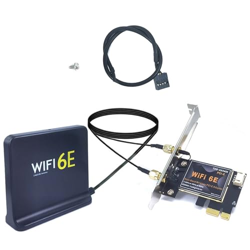 WiFi6E - Tarjeta inalámbrica AX5400 NFA765 con conexión de red múltiple estándar 2.4/5/6G 5.2