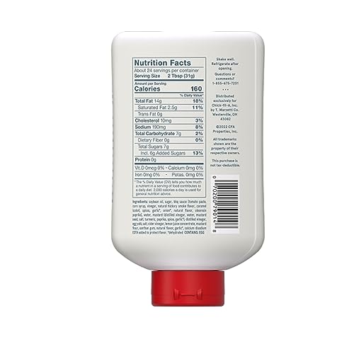 MunchMo - ChickFilA. Original Sauce 24Oz Big Squeeze Bottles 2 Packs - With MunhMo Chopsticks, Resealable, Squeezable Containers