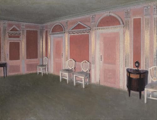 Toile Vilhelm Hammershoi Rahbeks Allé pour déco salon cosy