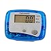 rockible Pedometer for Walking Portable Simple Daily Target Monitor Step Counters for Running Hiking Outdoor Sports Fitness Adults, Blue