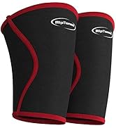 Rip Toned Knee Sleeve 7mm (Single and Pair) - Compression Support for Weightlifting, Powerlifting...