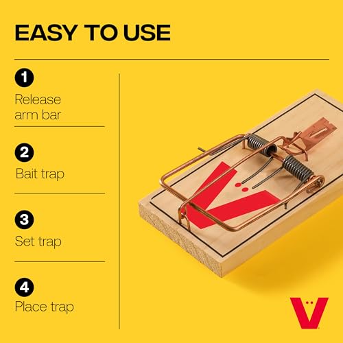 Victor M150-12 Metal Pedal Sustainably Sourced Fsc Wood Snap Mouse Trap thumb #4