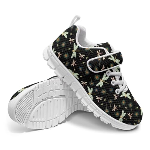 Athletic Sneaker for Boys Girls Casual Hiking Shoes Non Slip Tennis Fitness Walking Strap Sneakers