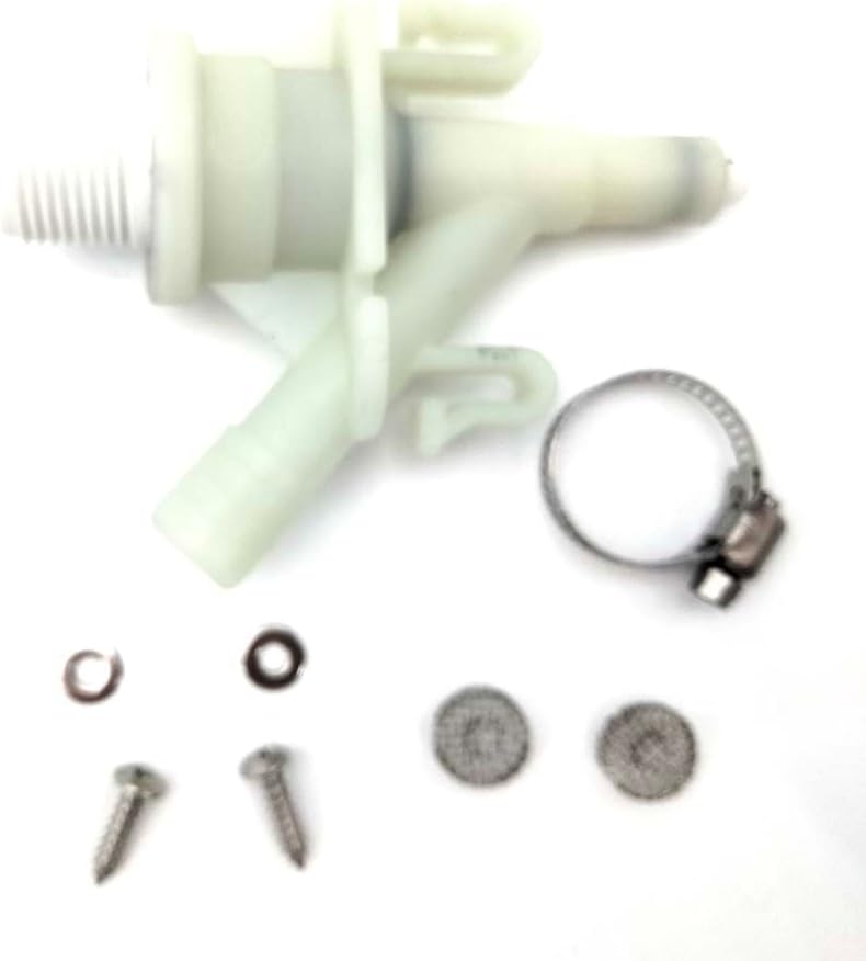 New RV Pedal Flush Toilet Water Valve Replacement Kit 385311641 For 300 310 320