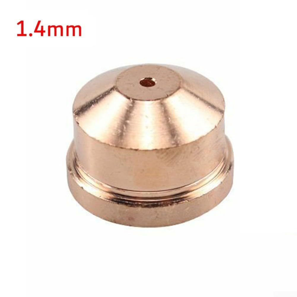 consumabili per elettrodi di ugello di taglio Kit di consumabili per torcia al plasma A141 (4 pezzi, anello di protezione dell'ugello dell'elettrodo, 1,1-1,9 mm)(1,4 mm)