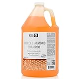 MODA Shampoo - Moisturizing Shampoo for All Hair Types - 128Oz, Professional - Deeply Cleanses and Conditions, Strengthens, Restores and Shine your Hair (Honey Almond)