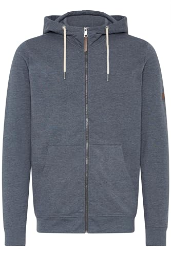 Veste de survêtement à capuche homme coton sweat zippé regular !Solid SDSIMA