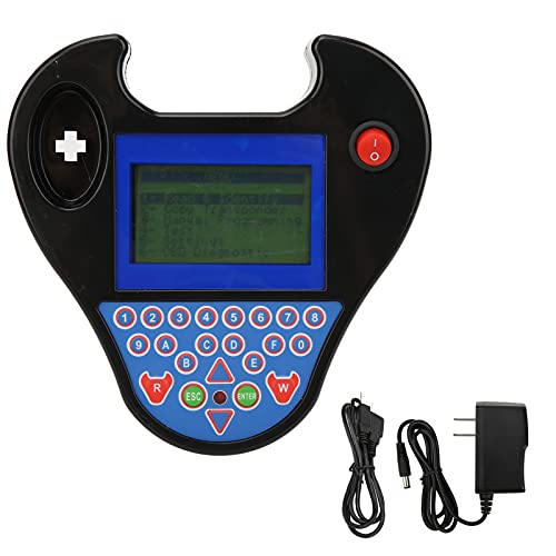 KIMISS Zed Bull Key Programmer, Car Key Programmer Transponder Cloning Matching Tool No Need Tokens US Plug 100‑240V Popular