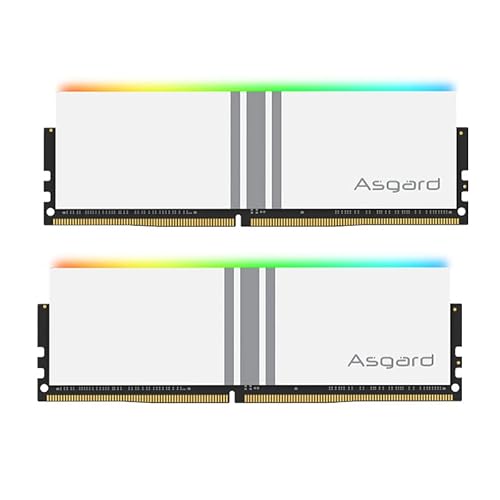 Kit Memória Ram 16GB (2x8GB) DDR4 ASGARD VALKYRIE V5 RGB PC Gamer Desktop 3200Mhz / 3600Mhz (8GBx2 3