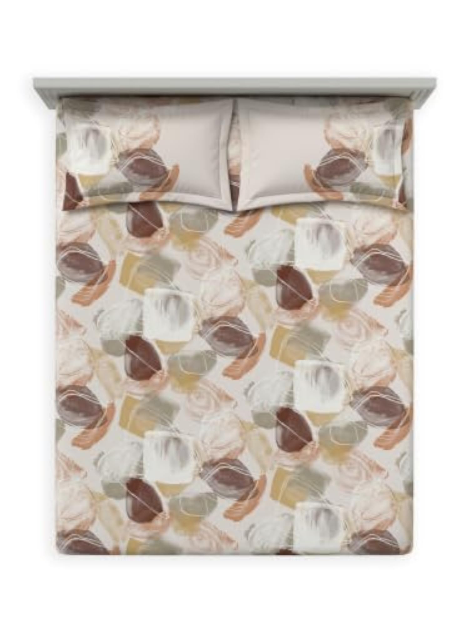 D'Decor King Size Bedsheet, 100% Cotton, Digitally Printed