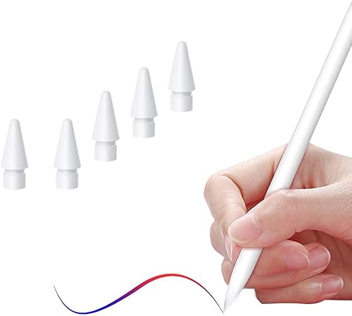 Vista 5 de Tucana Puntas de iPencil, puntas de iPencil compatibles con iPad Pencil de 1ª y 2ª generación (paquete de 2)