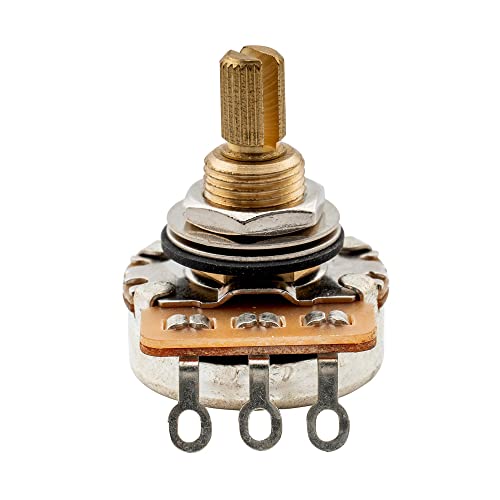 Musiclily Pro A1 Meg Laiton Fin 24 Cannelures Potentiomètre Audio Axe Cannelé pour USA Guitare électrique et Basse - Les Beatles, Paul McCartney, John Lennon, RIngo Starr, George Harrison Musiclily Pro A1 Meg Laiton Fin 24 Cannelures Potentiomètre Audio Axe Cannelé pour USA Guitare électrique et Basse – Image 7