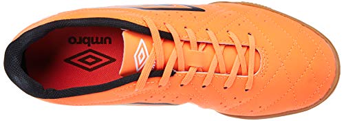Tênis Umbro Neo Striker, Masculino, Laranja Fluor/Preto/Branco, 40