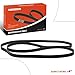 A-Premium Engine Serpentine Drive Belt Compatible with Chevy, GMC, Pontiac, Saturn & Blue Bird Cars - Silverado 2500 3500 HD, Malibu, Impala, Sierra 2500 3500 HD, Vision School Bus, Aura, Vue & More