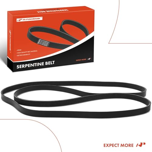 A-Premium 109.21 In Engine Serpentine Belt Compatible with Chevy, GMC, Pontiac, Saturn & Blue Bird Cars - Silverado 2500 3500 HD, Malibu, Impala, Sierra 2500 3500 HD, Vision School Bus, Aura, Vue by A-Premium - Used condition - Image 9