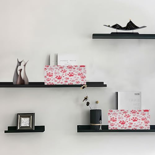 Panier de rangement chien rose pliables et robustes par 2 pour étagères - 5