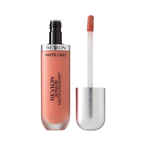 Pintalabios Mate REVLON Ultra HD (#640 Embrace) sin ceras Cover