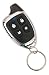 Scytek T4-SS Replacement Black/Chrome 4-Button Remote/Transmitter