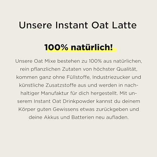 SOOPER FOOD Matcha Power Oat Mix | Veganes Bio Hafermilch Pulver mit Matcha Pulver, Ingwer, Gerstengras & mehr | Glutenfrei & ohne Zusatzstoffe | 15 Portionen | 250g