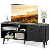 WLIVE Mid-Century TV Stand with Storage