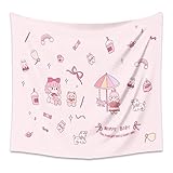 Usos: Es muy adecuado para tapices de pared, decoración de dormitorios, parabólicos de playa, mantas de picnic, tapices de porche, manteles, colchas, fundas de sofá o regalos perfectos para cualquier ocasión.