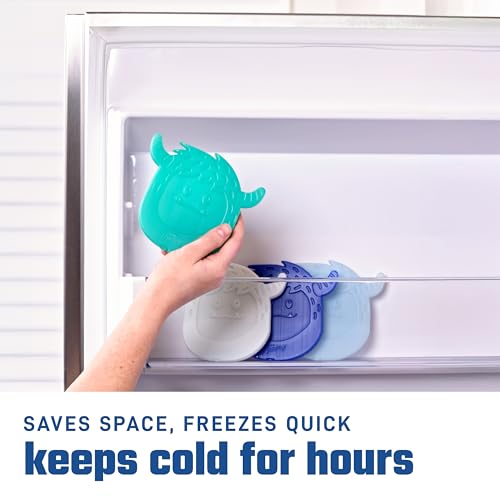 image for Fit & Fresh Cool Coolers by Fit & Fresh Kids Lunch Box Ice Packs, 