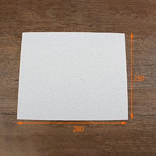 F Fityle 5pcs Wet and Dry Sandpaper Assorted 120/150/180/240/320/400/600/800/1000 Grit for Automotive Sanding, White, 120 Grit - Image 3