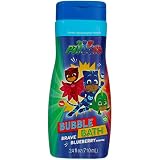 PJ Masks Bubble Bath 24Ounce Brave Blueberry, 24.0 Ounce