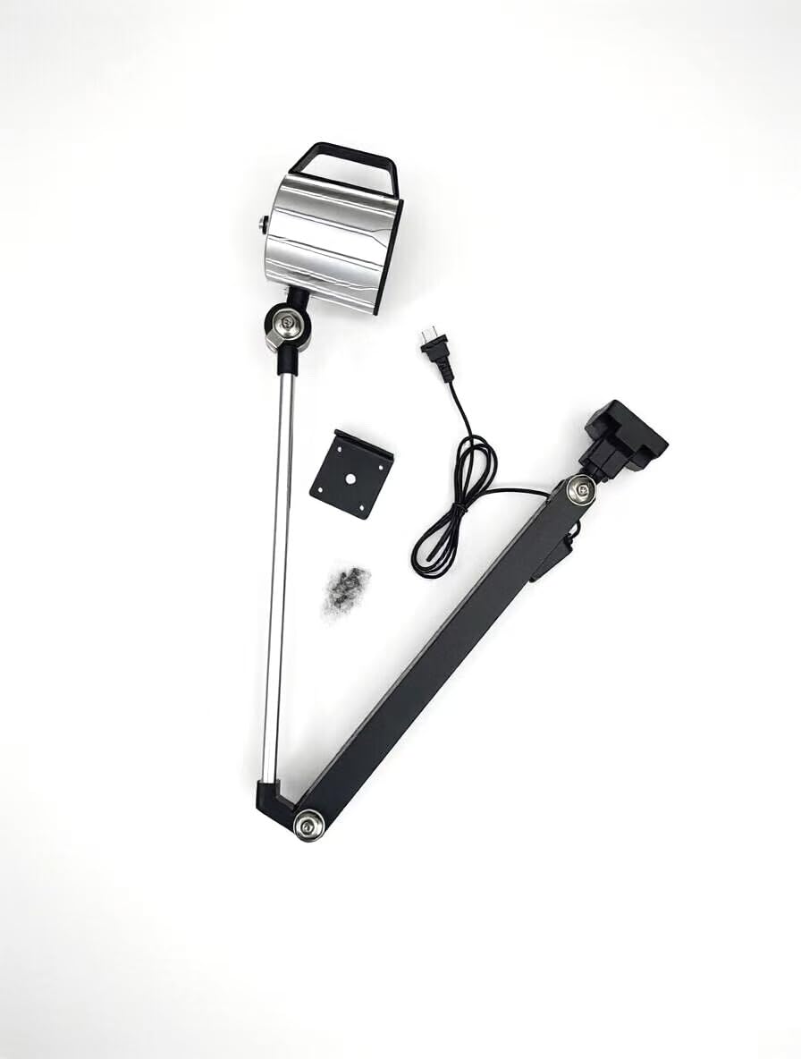 Super Bright 18W LED Arbeitslicht Plus langer Arm 32 "110-220V wasserdichte CNC-Maschine Drehmaschine Bohrmühle Tischlampe Industriebeleuchtung (18, Watt)