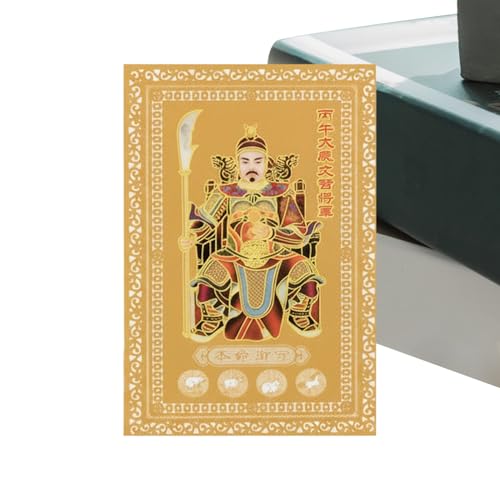 Jvjggag Tai Sui Card 2026�A�x�̏j���̋L�O�i | �������K�^�J�[�h | ���� �����t�@�� �X�s���`���A���V�[�J�[ �R���N�^�[�A�M�ҁA�M�ҁA�F��A���s�A�I�t�B�X�A�ԁA����p�B