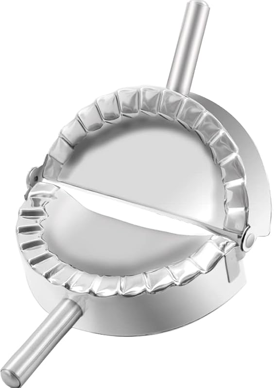 COTEY 6" Extra Large Empanada Maker Press, 2-in-1 Dough Cutter & Pie Mold | 6-inch Professional Dumpling Maker Mold for Authentic Empanadas, Pierogi, Ravioli, and Mini Pies. Heavy Duty Kitchen Tool.