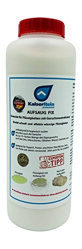 KaiserRein AUFSAUG FIX Granulat 1 L (1000 ml) zum binden von Flüssigkeiten mit Geruchsneutralisierer Flüssigkeit Absorber Flüssigkeitabsorber