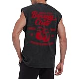 Reuseket Tank Tops Men Boxing Club Graphic Tank Tops Vintage Sleeveless Cut Off Muscle Shirts Gym Workout...