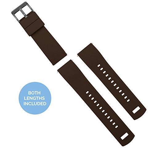 Image of BARTON Elite Silicone Watch Bands - Gold Buckle Quick Release