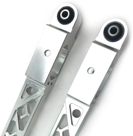 Rear Lower Control Arm Subframe Brace Tie Bar Kit, Billet Rear Lower Control Arm for 1997-2001 Mitsubishi Mirage, Proton Wira & Satria (For 1997-2001 Mitsubishi Mirage)