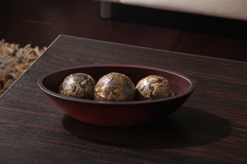 Hosley Dark Brown Wood Oval Bowl 14 And A Half Inches Long Ideal Gift For Weddings Spa Reiki Decor Home Office Settings For Use With Dry Potpourri Or Decorative Orbs O4 #TOP2