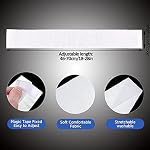 100 Pieces Disposable Facial Headbands for Women Individual Wrapped Elastic Makeup Head Band Headwraps for Facials Skincare Spa - Image 5