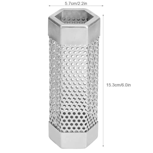 2pcs Pellet Smoker Tube Zum Grillen 30cm Grill-Räucherrohr Aus Edelstahl Für Pelletgrill, Sechseckiges Räucherrohr, Grillwerkzeuge, Tube Smoker