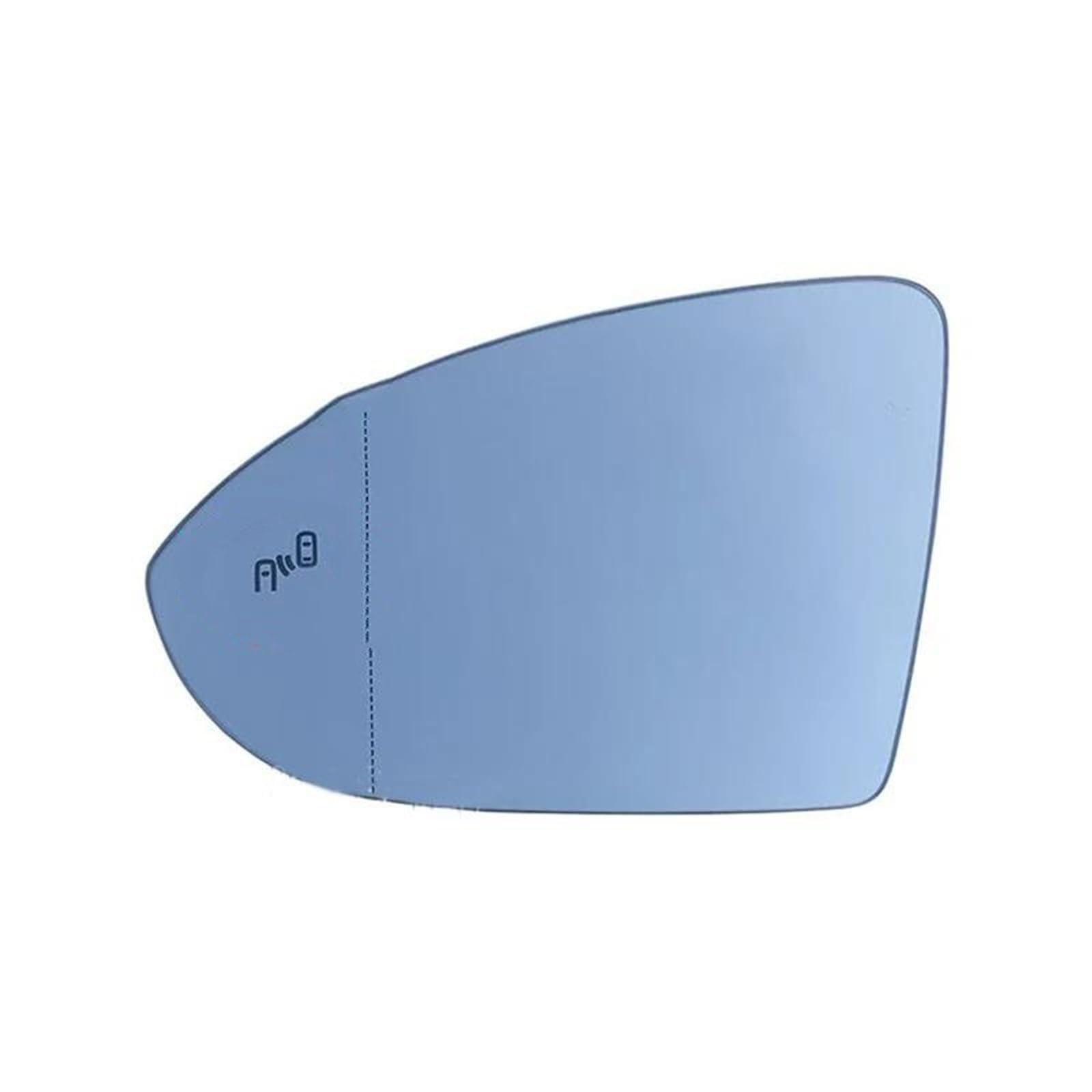 Verre de Rétroviseur Rétroviseur Extérieur Chauffant Grand Angle Avertisseur D'angle Mort Pour VW Pour Golf 7,Pour Touran L, Pour Jetta Pour MK7 Lentille de rétroviseur(Blind Left)