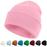 ZOORON Toddler Beanie Baby Boys Girls Beanies Kids Winter Hats Children Knit Warm Caps Soft Ski Hat