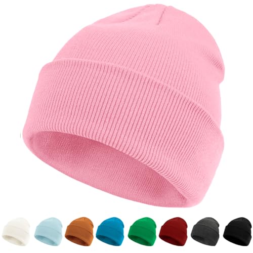 ZOORON Toddler Beanie Baby Boys Girls Beanies Kids Winter Hats Children Knit Warm Caps Soft Ski Hat