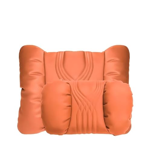 Rexqame Ergonomic Car Neck Pillow & Lumbar Support Set, Memory