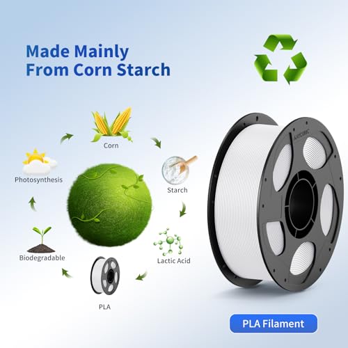 image for ANYCUBIC PLA 3D Printer Filament, 3D Printing PLA Filament 1.75mm Dime