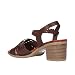 PORRONET 2543, Sandalias con Tacon, para Mujer, Color Marron - Cuero Talla:...